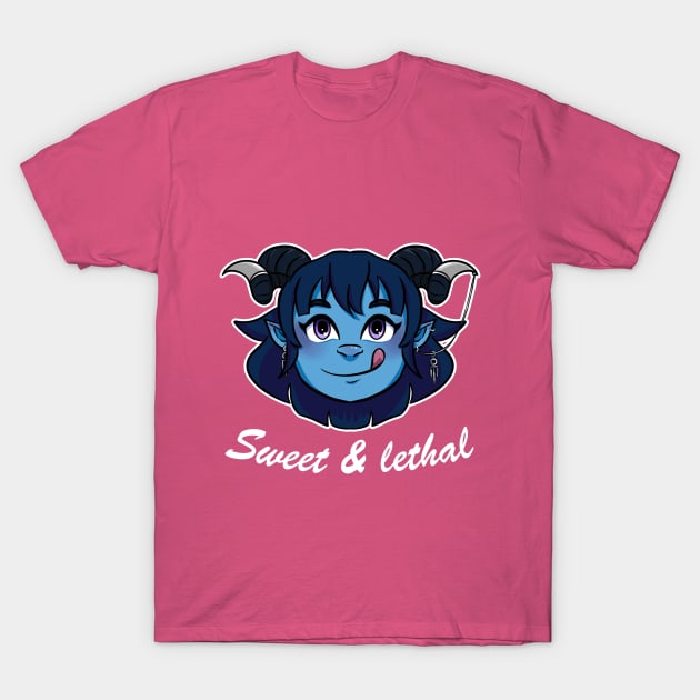 Jester - Sweet and lethal T-Shirt by TheMightyPuella